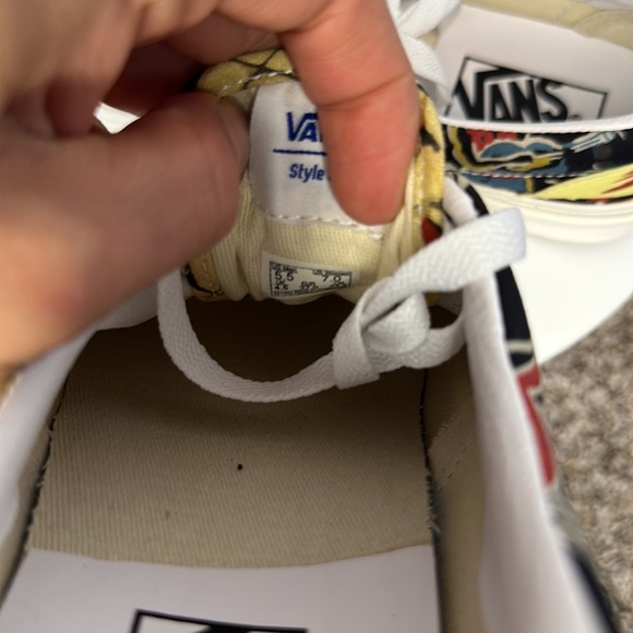 NEW Vans Hoffman California Era 95 Hawaiian Floral Sneakers Unisex W 7 BRAND NEW - Picture 7 of 9